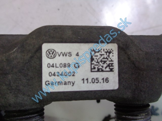 regulátor tlaku paliva na vw volkswagen caddy IV, 04L130764C